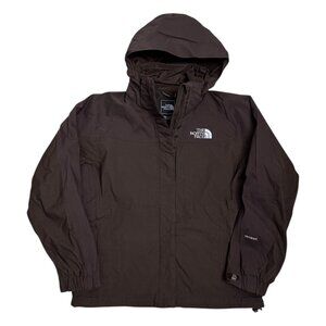 THE NORTH FACE Hyvent Waterproof Windbreaker Brown Ski Jacket Womens Small